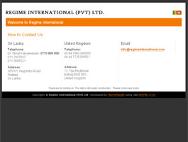 Regime International (Pvt) Ltd