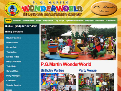 P G Martin Wonderworld (Pvt) Ltd - Sri Lanka